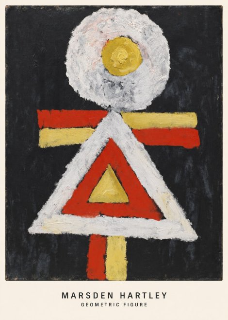 Marsden Hartley Geometric Figure No6 - Plakat