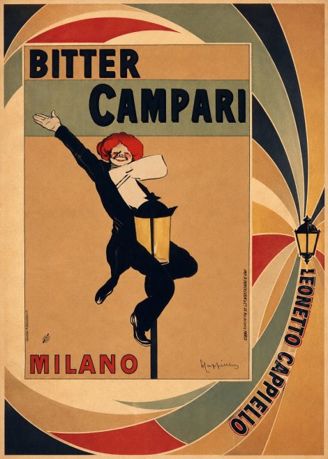 Leonetto Cappiello Bitter Campari II No6 - Plakat