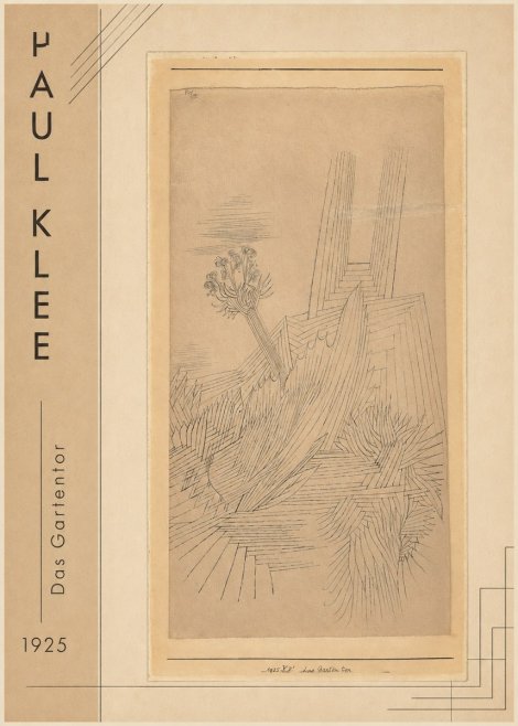 Paul Klee Das Gartentor I No2 - Plakat