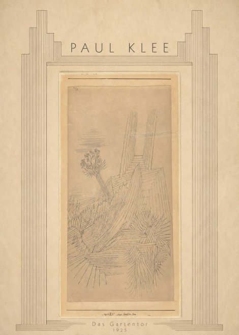 Paul Klee Das Gartentor I No6 - Plakat