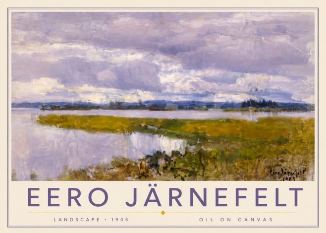 Eero Järnefelt Landscape No5 - Plakat