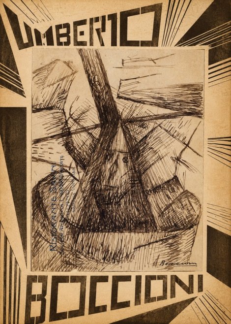 Umberto Boccioni Umberto Boccioni II No4 - Plakat