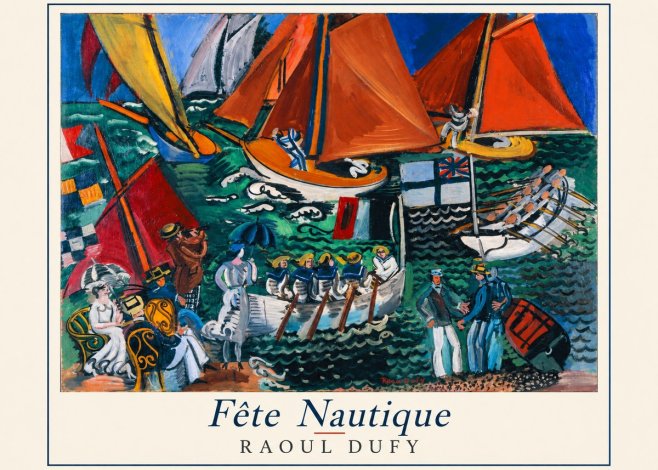 Raoul Dufy Fête Nautique No4 - Plakat