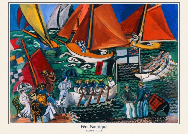 Raoul Dufy Fête Nautique No6 - Plakat