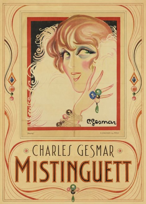 Charles Gesmar Mistinguett No3 - Plakat