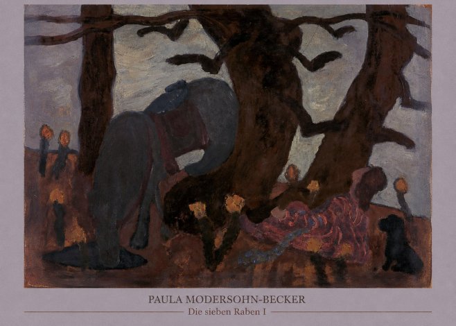 Paula Modersohn-Becker Die Sieben Raben I No6 - Plakat