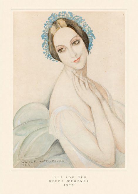 Gerda Wegener Ulla Poulsen No6 - Plakat