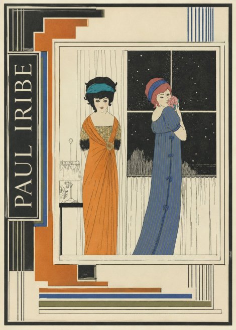 Paul Iribe Evening Elegance No2 - Plakat