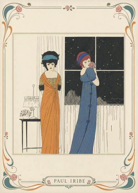 Paul Iribe Evening Elegance No3 - Plakat