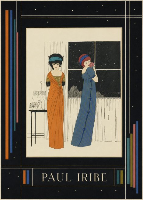 Paul Iribe Evening Elegance No4 - Plakat