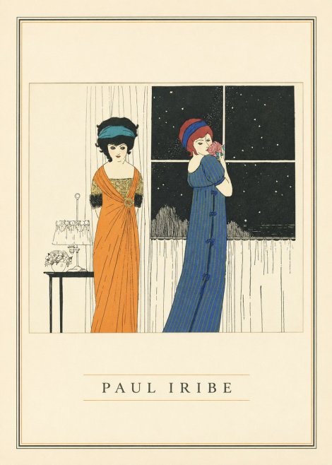 Paul Iribe Evening Elegance No5 - Plakat