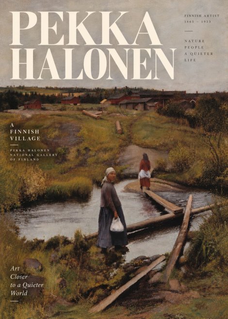 Pekka Halonen A Finnish Village No3 - Plakat