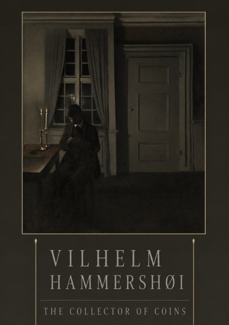 Vilhelm Hammershøi The Collector of Coins No3 - Plakat