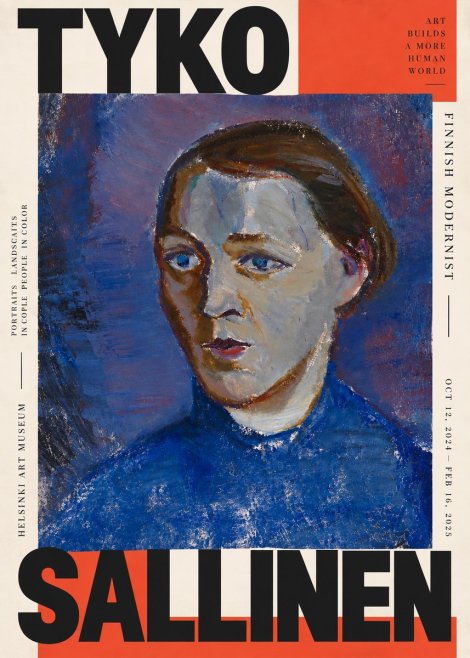 Tyko Sallinen Portrait II No4 - Plakat