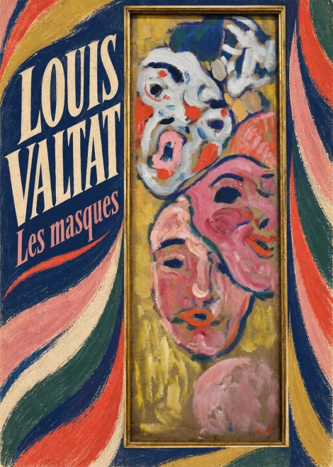 Louis Valtat Les Masques No6 - Plakat