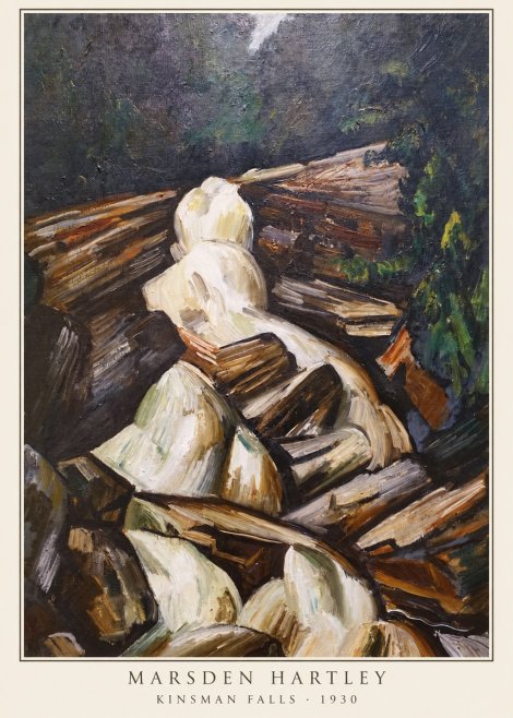 Marsden Hartley Kinsman Falls No6 - Plakat