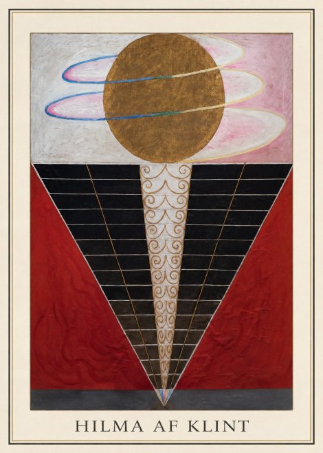 Hilma af Klint The Ten Largest, No. 1, Childhood II No1 - Plakat