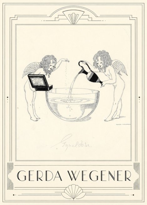 Gerda Wegener Gyraldose No1 - Plakat