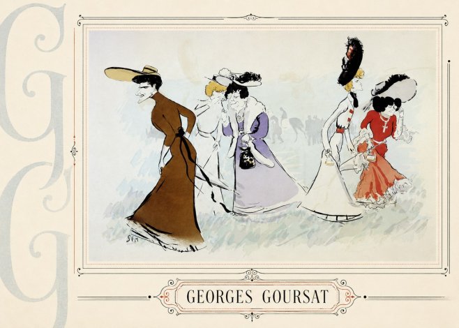 Georges Goursat Georges Goursat VII No4 - Plakat