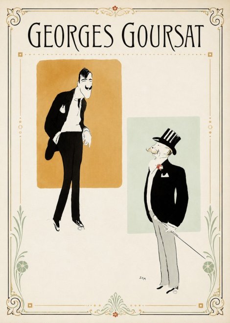 Georges Goursat Georges Goursat VIII No1 - Plakat