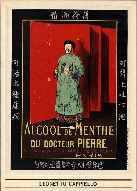 Leonetto Cappiello Alcool De Menthe Du Docteur Pierre No6 - Plakat