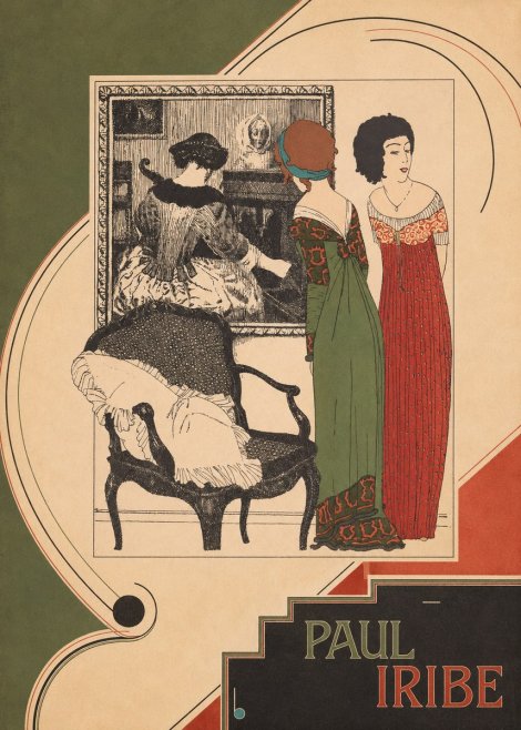 Paul Iribe Fashion Scene No4 - Plakat