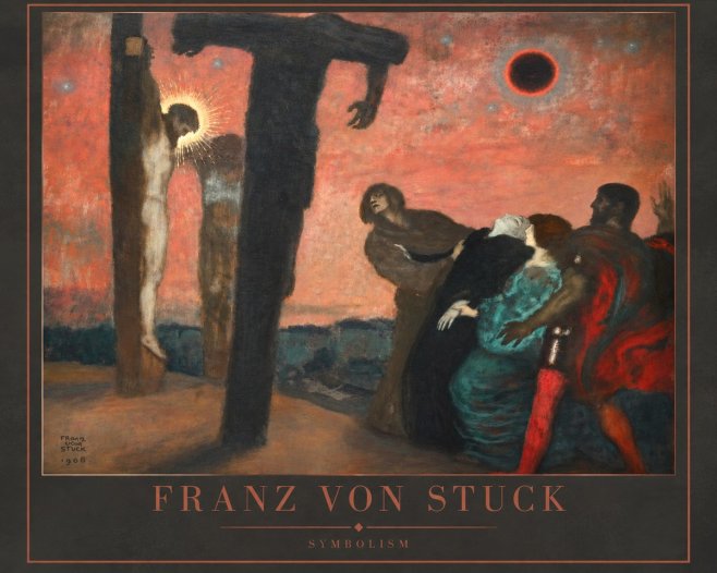 Franz von Stuck Crucifixion No3 - Plakat