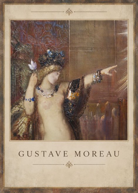 Gustave Moreau Salome IV No3 - Plakat