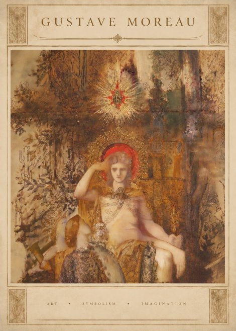 Gustave Moreau Jupiter and Semele III No6 - Plakat