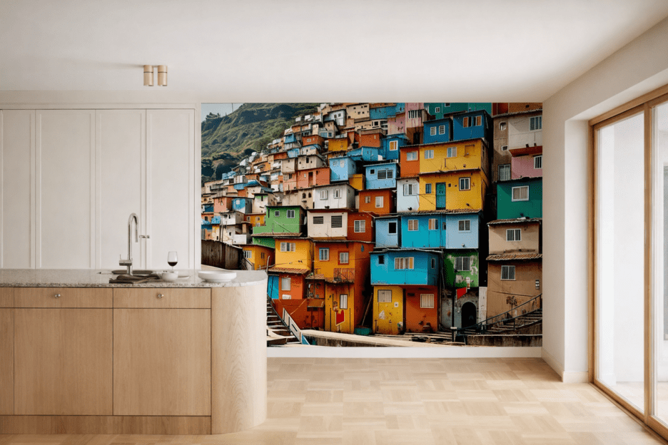 Cascading Color Blocks