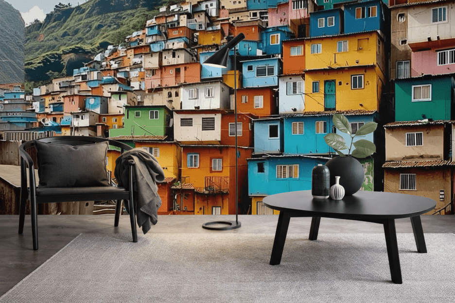 Cascading Color Blocks