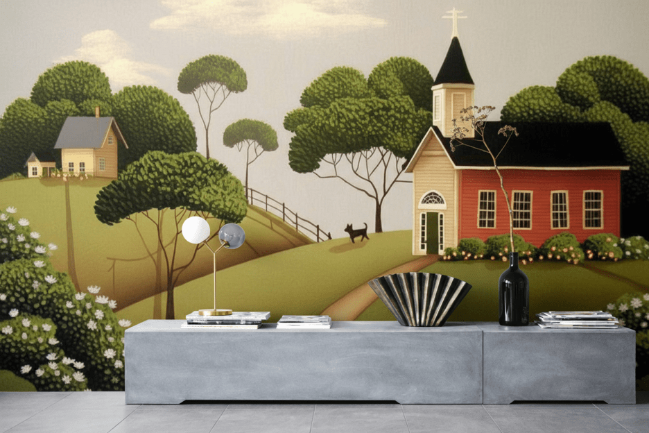 Rustic Hillscape