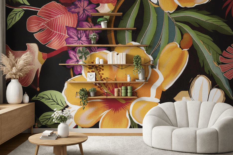 Floral Veil Intricacy