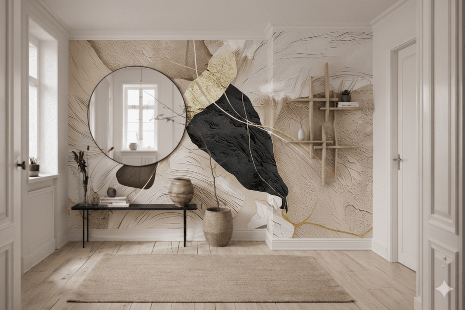 Luminous Basalt Veins