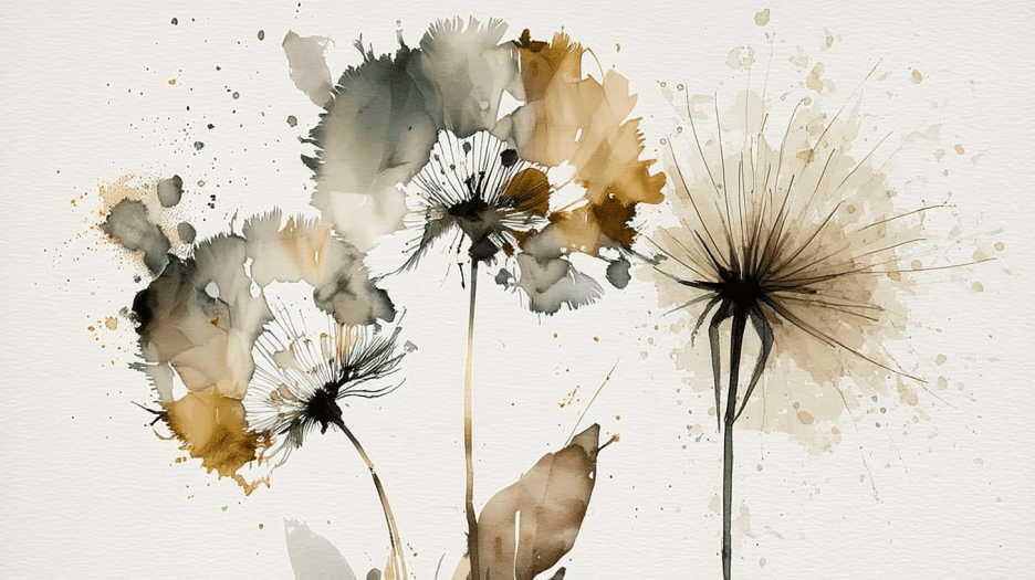 Dusky Dandelion Sketchnotes