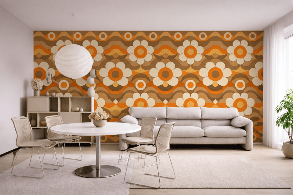 Wisped Floral Motif