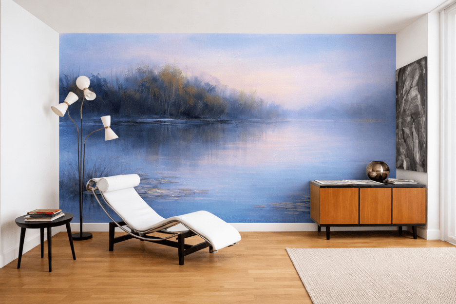 Misty Waterscape