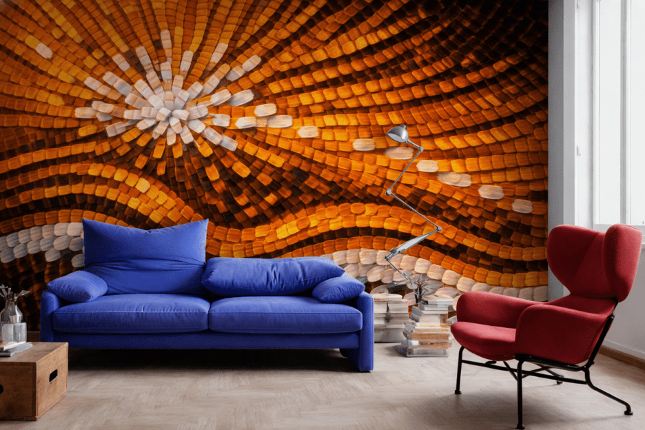 Amber Wave Mosaic