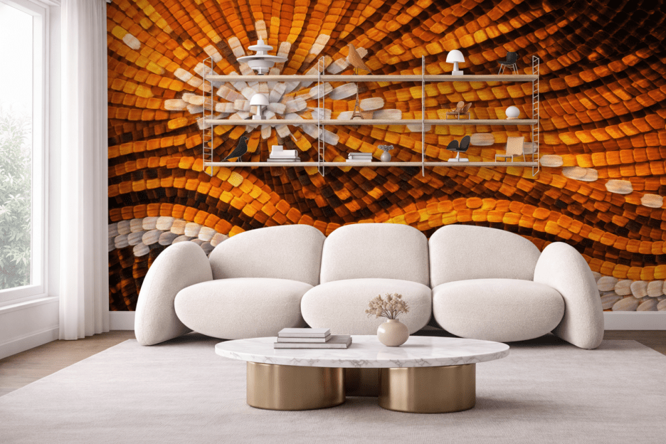 Amber Wave Mosaic