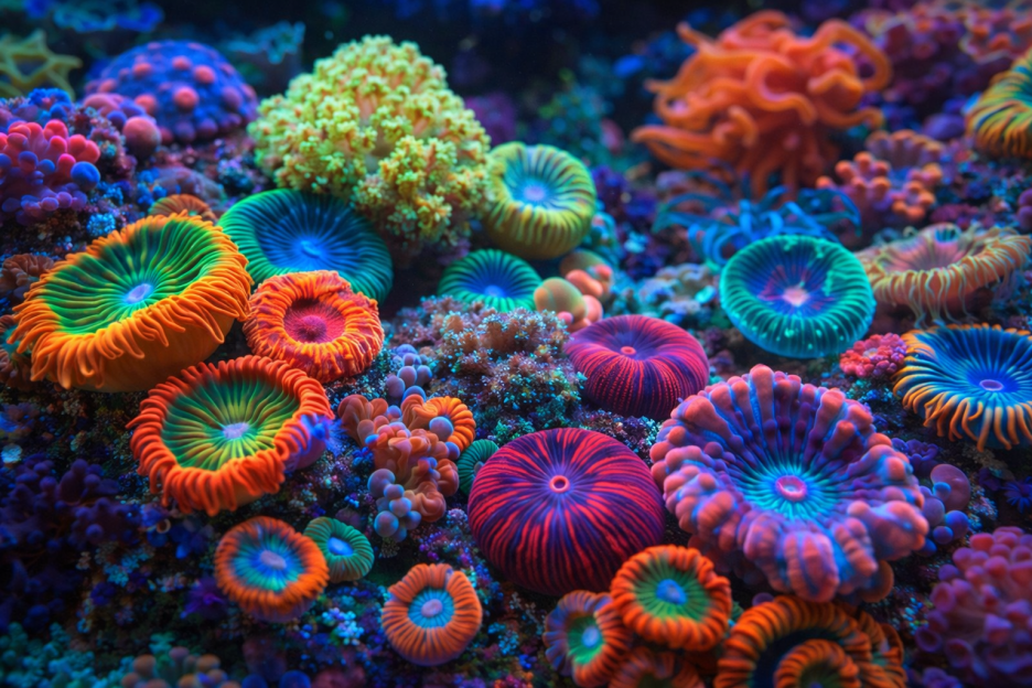 Vibrant Coral Garden
