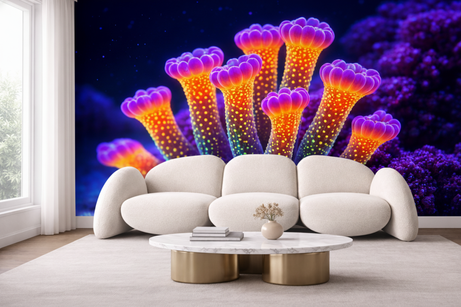 Frosted Coral Blossom