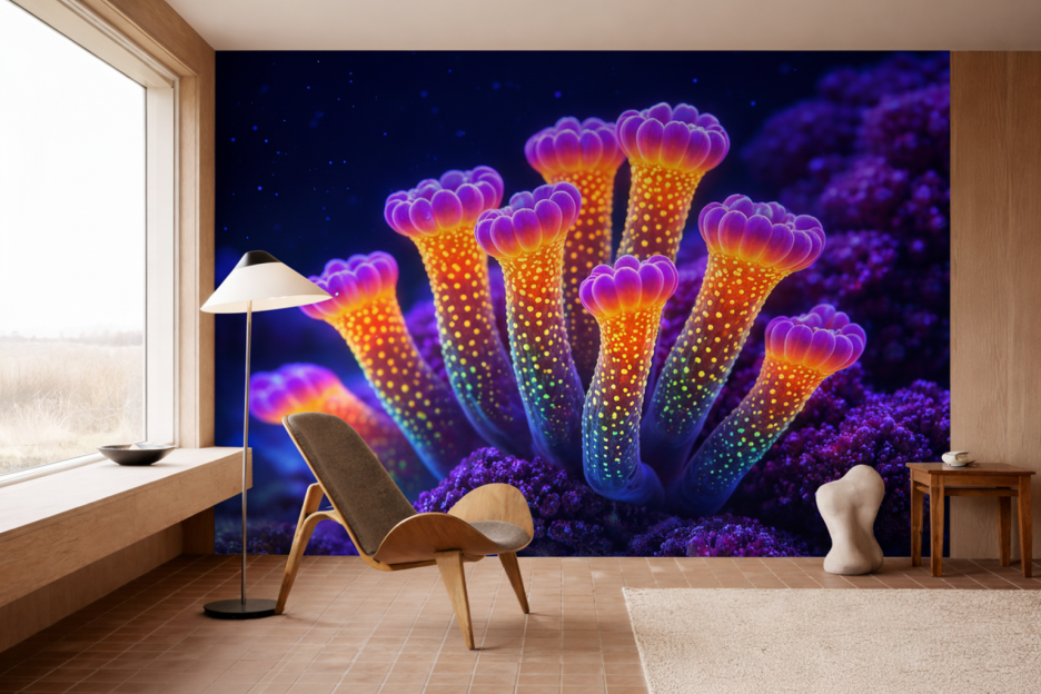 Frosted Coral Blossom