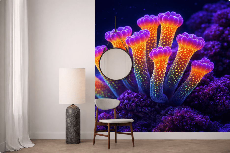 Frosted Coral Blossom