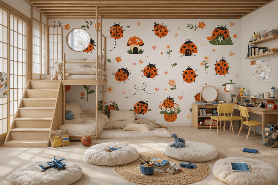 Ladybug Tapestry