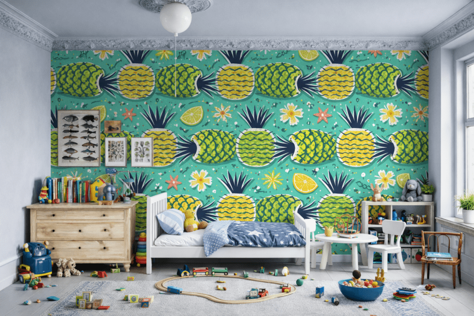 Tropical Pineapple Dreamscape