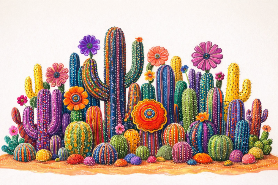 Cactus Mosaic Ii