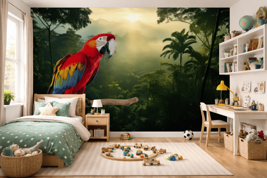 Scarlet Jungle Parrot