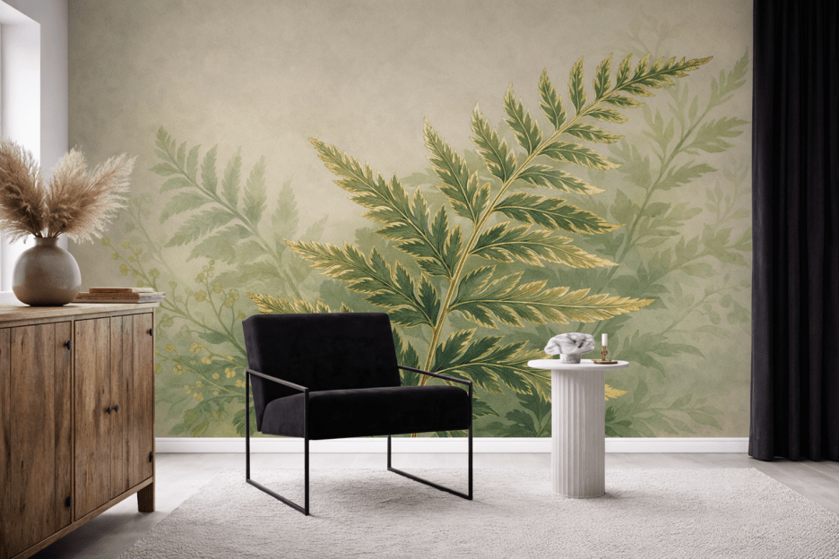 Silken Fern Tapestry