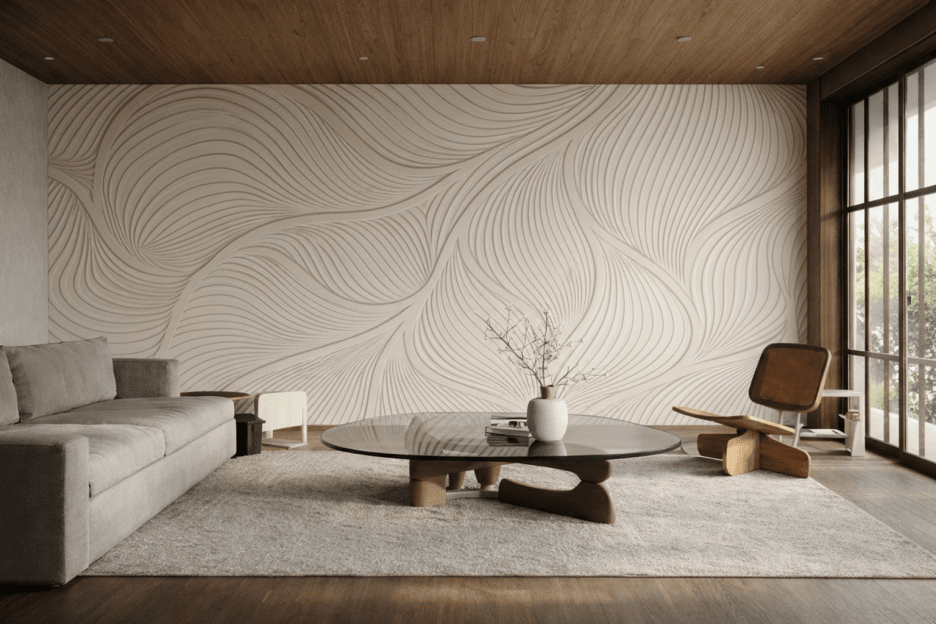 Wavy Tendril Motif