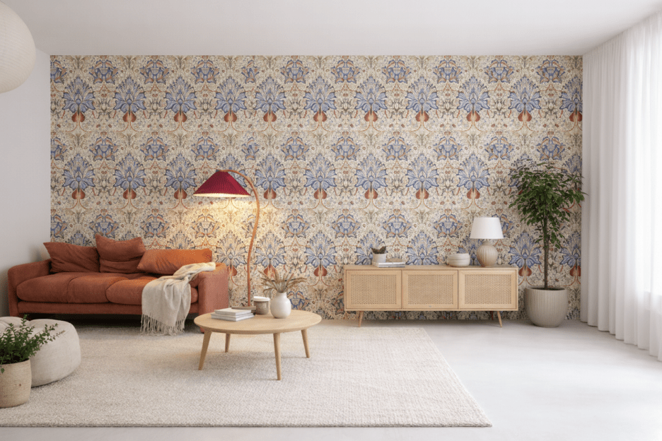Regal Petal Tapestry